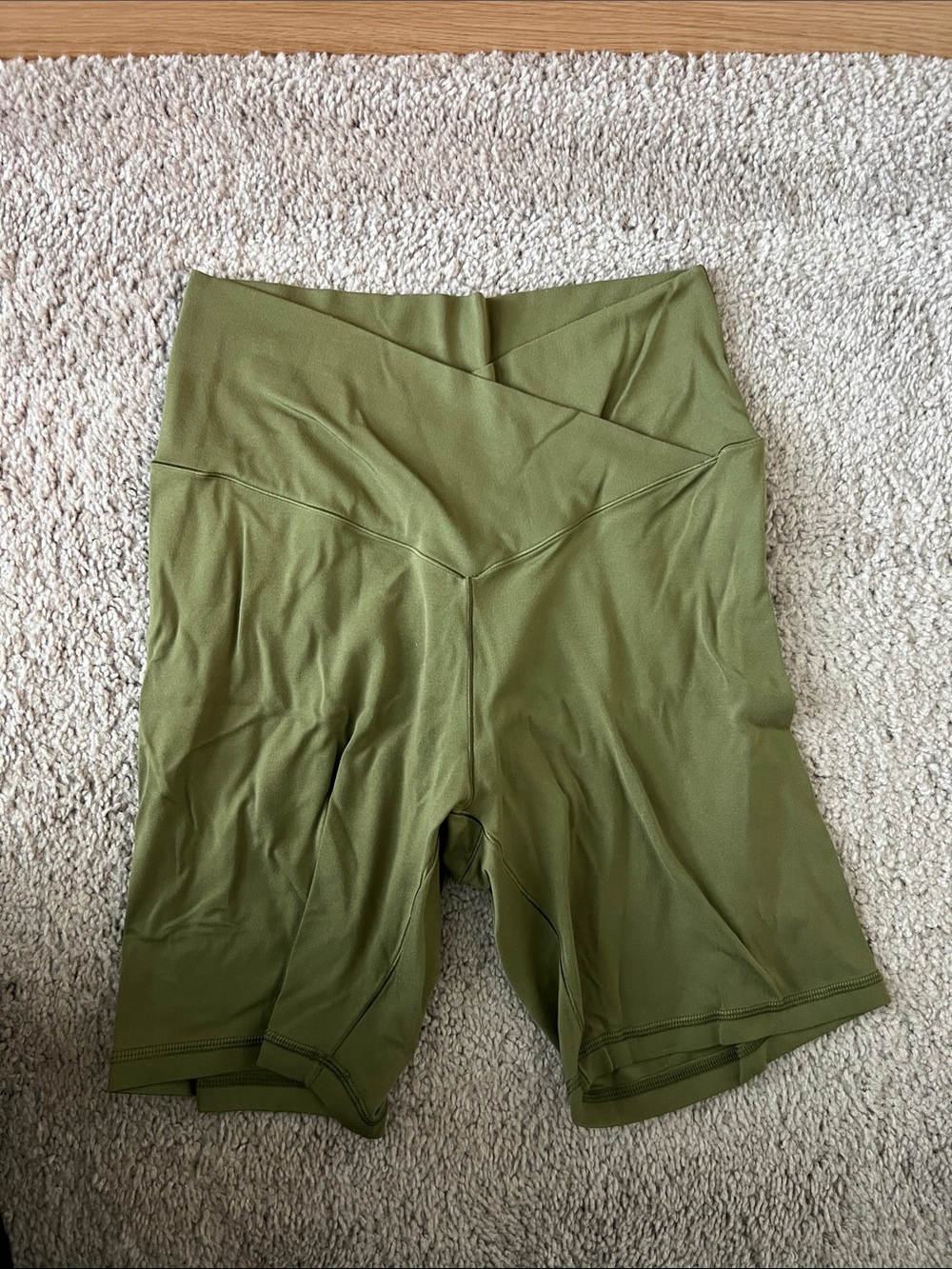 Aerie crossover biker shorts